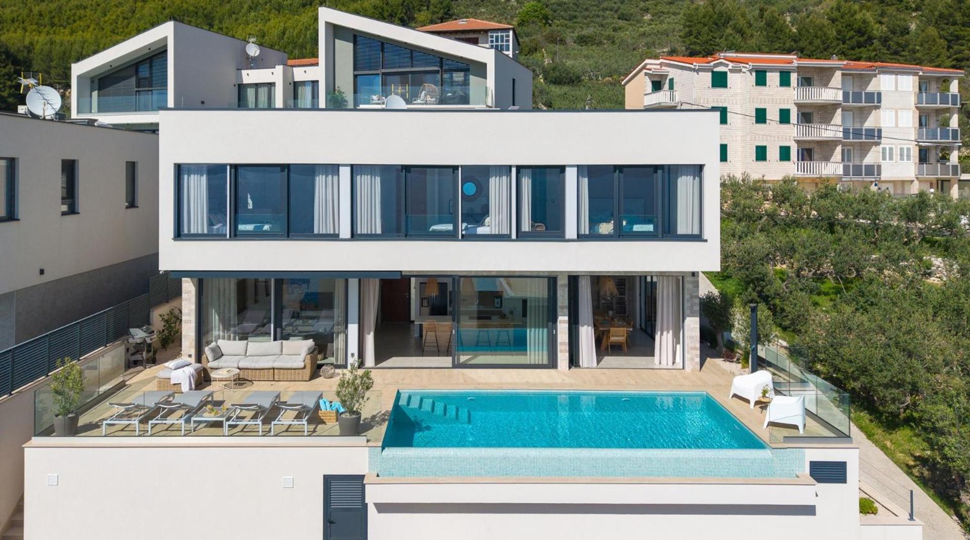 New! Ocean View Villa Jesenice  Exterior photo